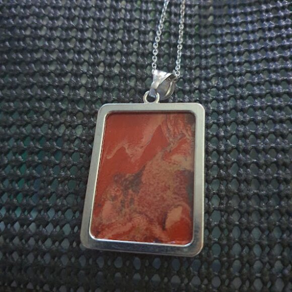 Red Jasper necklace - Picture 4 of 5